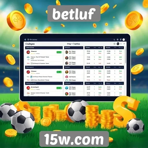 Funcionamento do sistema de apostas do site betluf